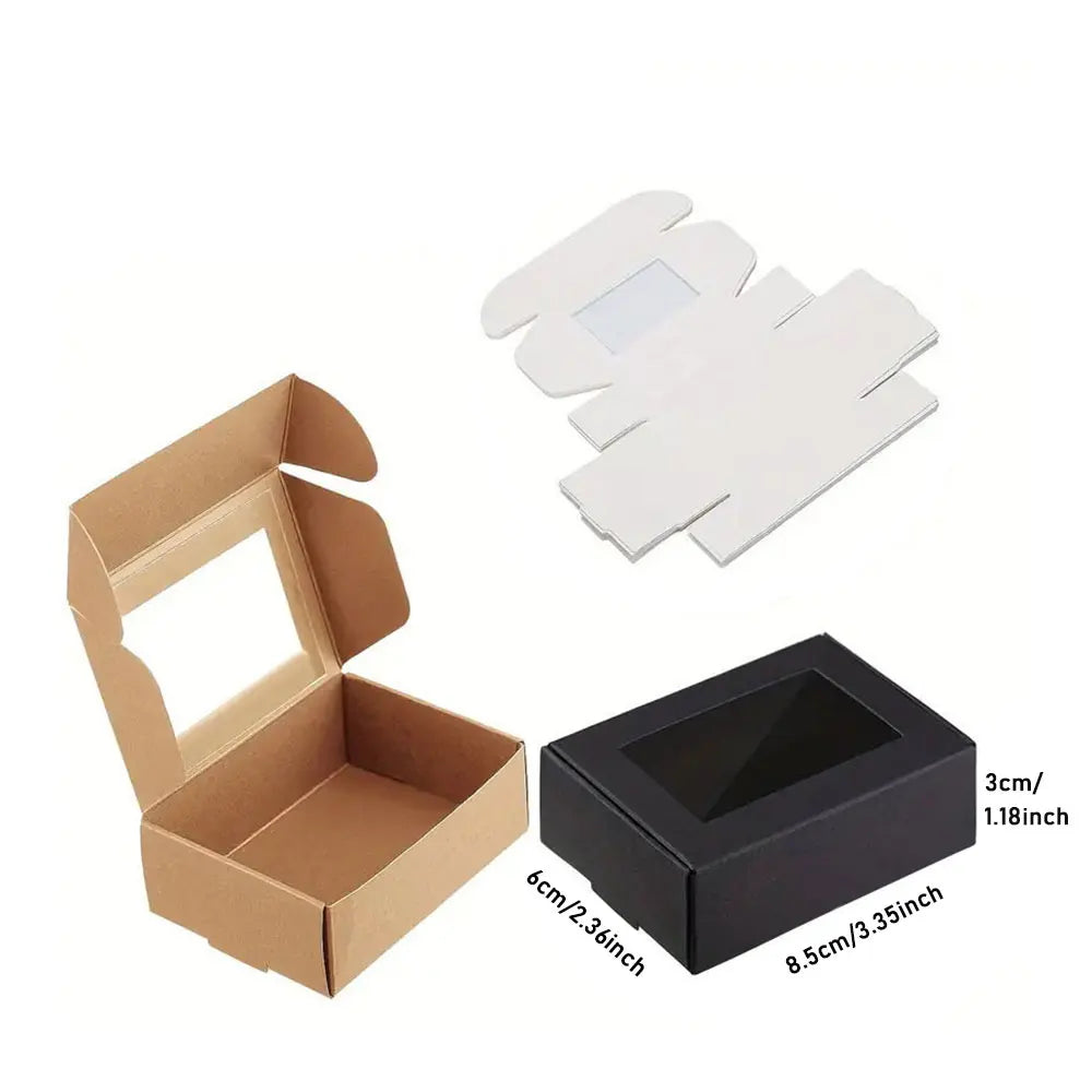 10/20pcs Kraft Paper Boxes