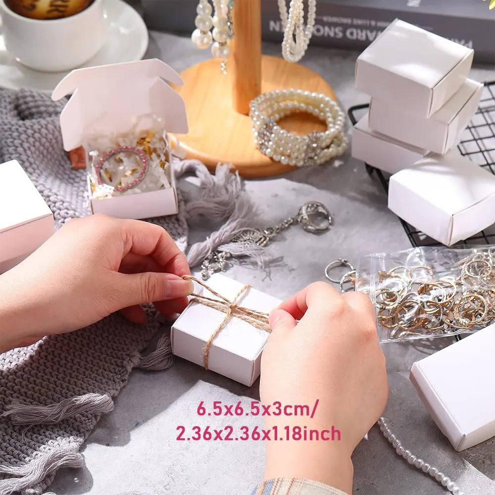 10/20pcs Kraft Paper Boxes