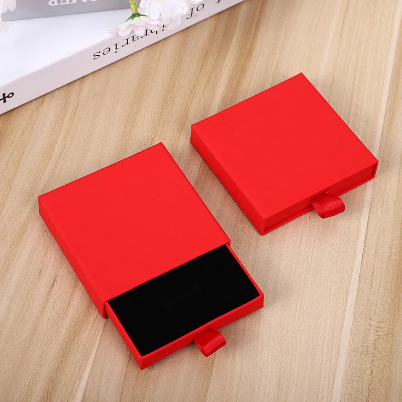 10Pcs Kraft Paper Drawer Jewelry