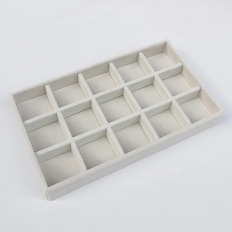 Velvet Jewelry Tray Case