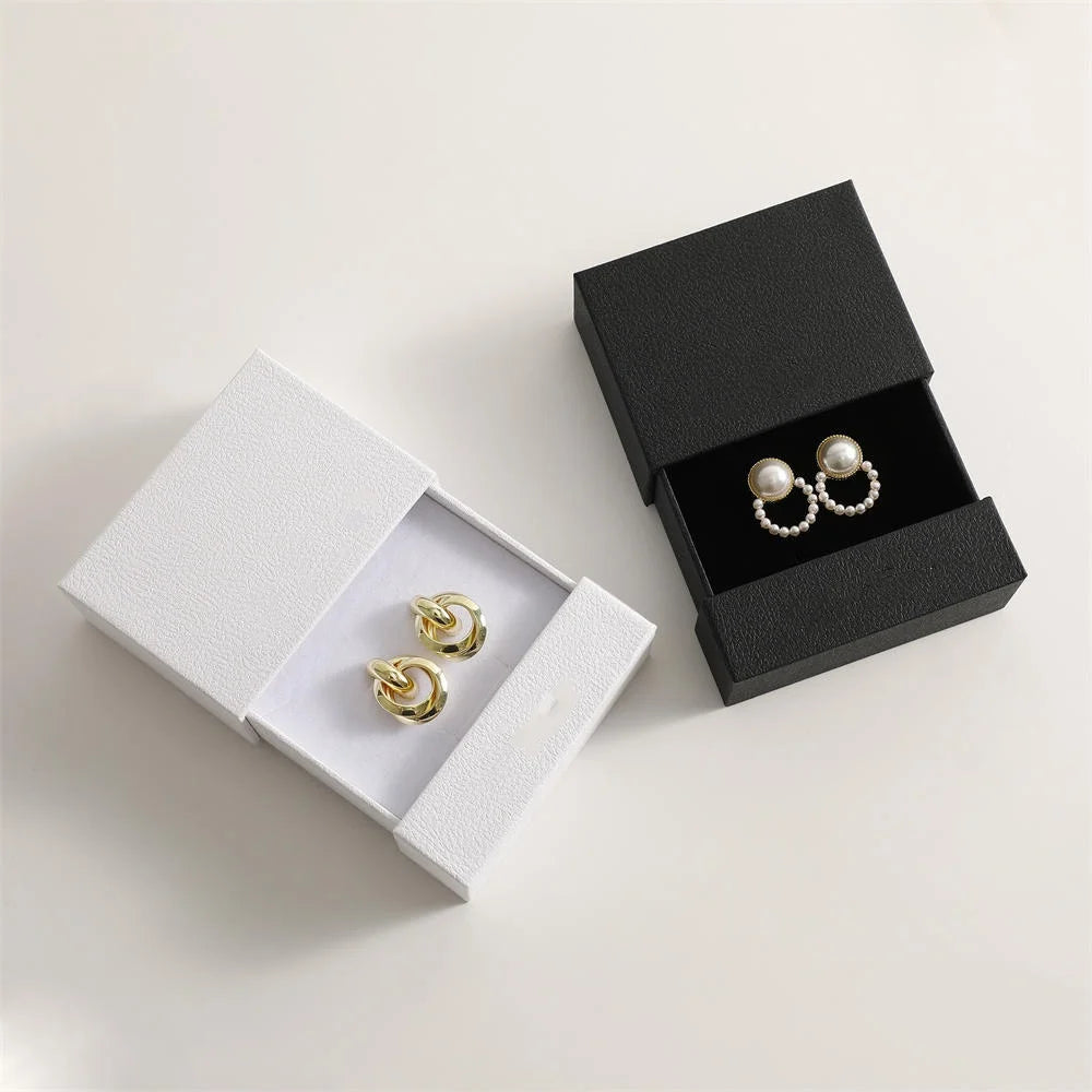 Thick Paper Drawer Jewelry Packaging Box