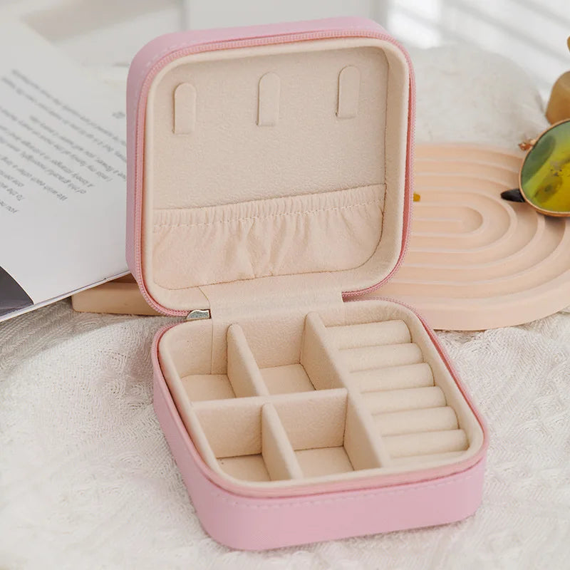 Double-layer Leather Jewlery Box