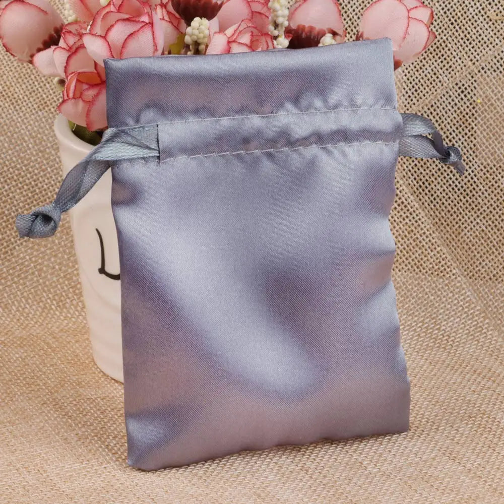 10/25/50pcs/ lot Silk Jewelry Gift Bag