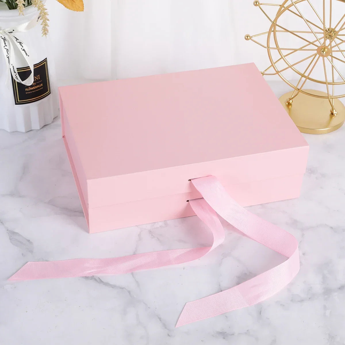 Ribbon Gift Folding Box