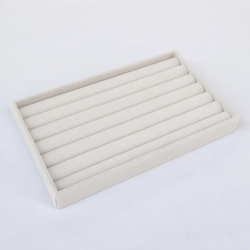 Velvet Jewelry Tray Case