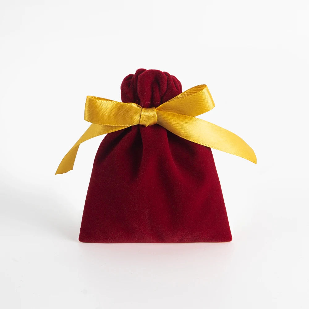 10pcs Bulk 10x12cm Jewelry Velvet Bags