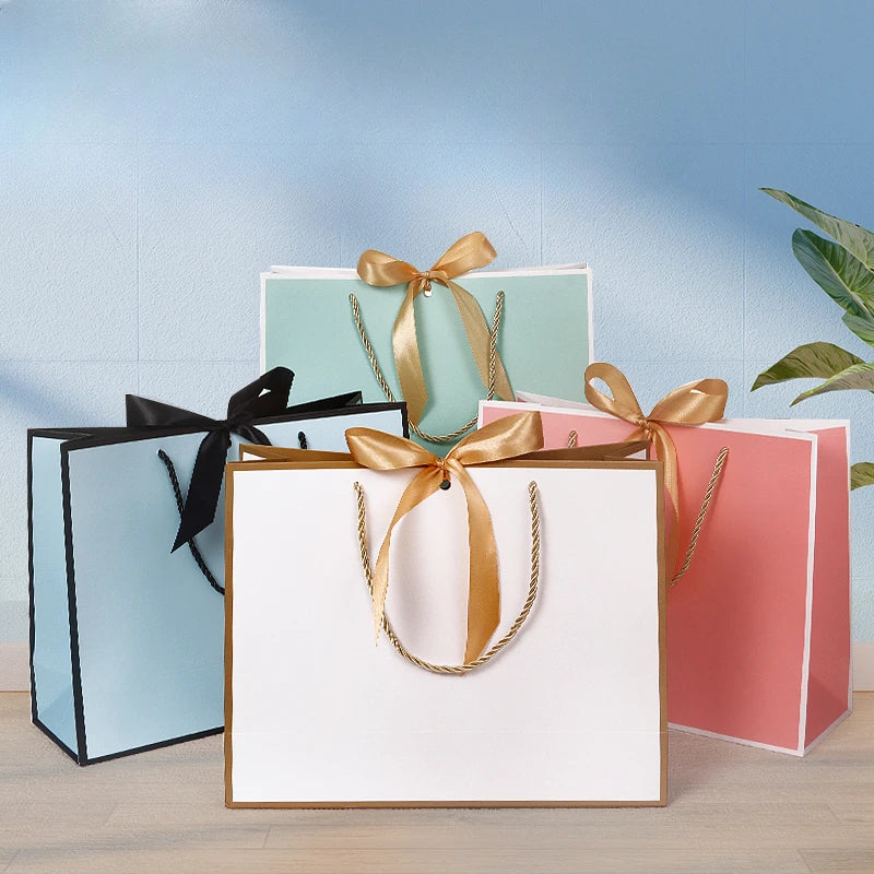 10pcs/lot High Quality Pretty Pink Gift Bag