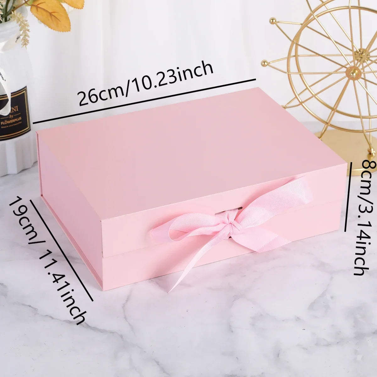Ribbon Gift Folding Box