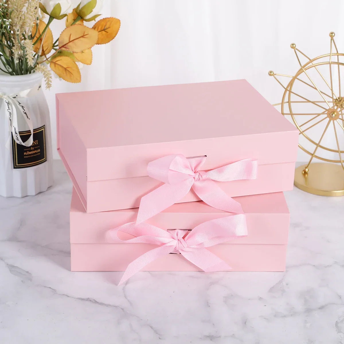 Ribbon Gift Folding Box