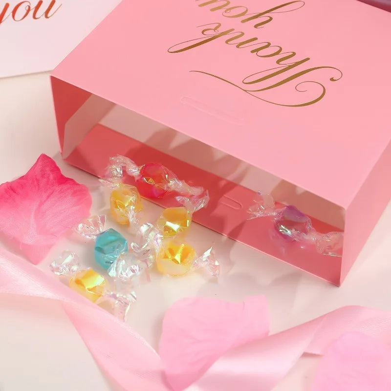 20/5x Thank You Gift Bag with Bow Ribbon