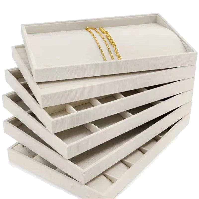 Velvet Jewelry Tray Case