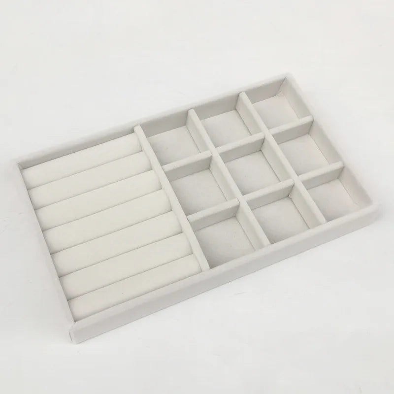 Velvet Jewelry Tray Case