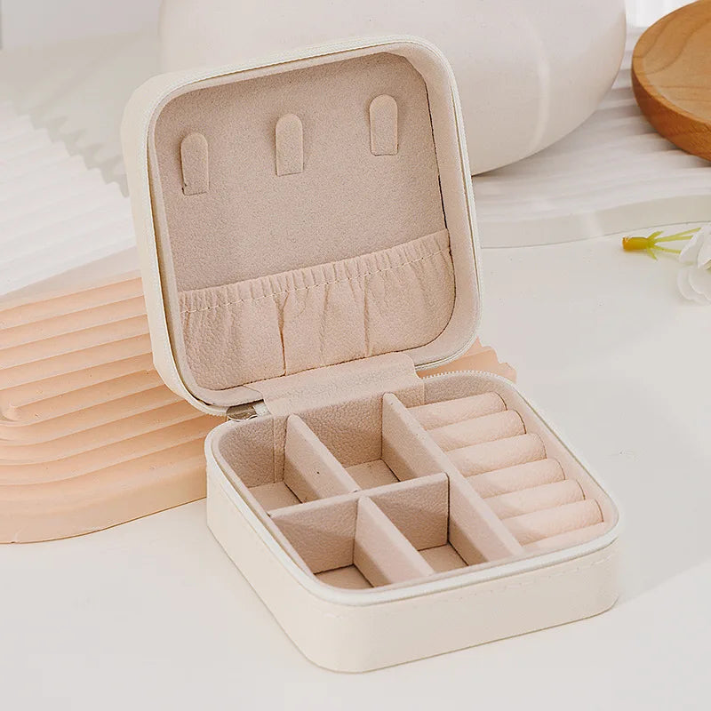 Double-layer Leather Jewlery Box