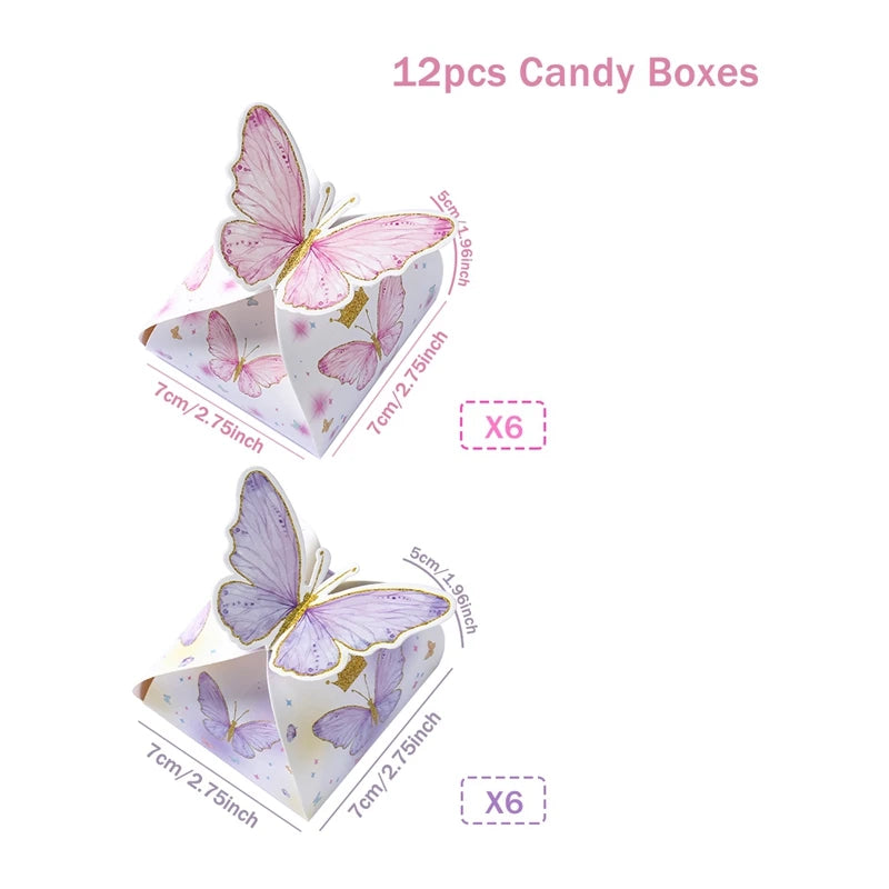 Butterfly Candy Gift Box
