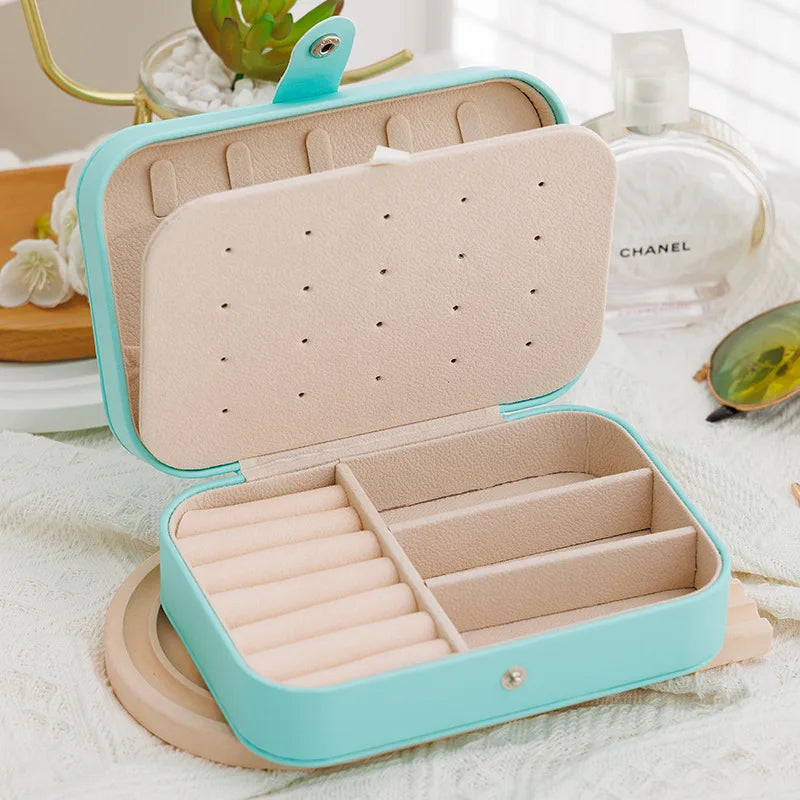 Double-layer Leather Jewlery Box