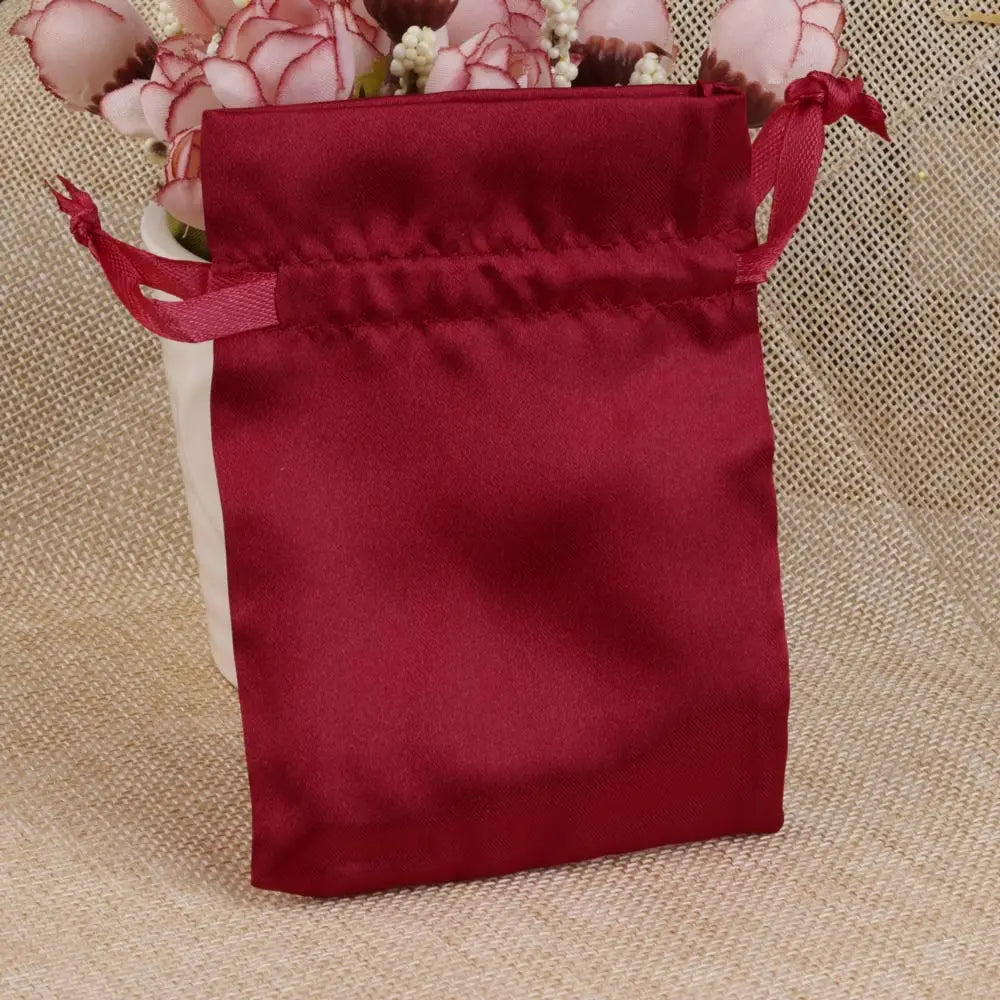 10/25/50pcs/ lot Silk Jewelry Gift Bag