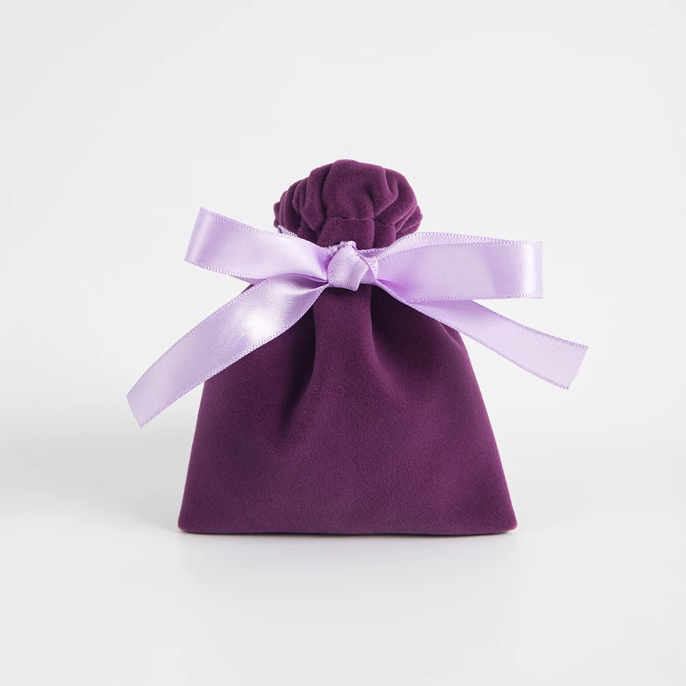 10pcs Bulk 10x12cm Jewelry Velvet Bags