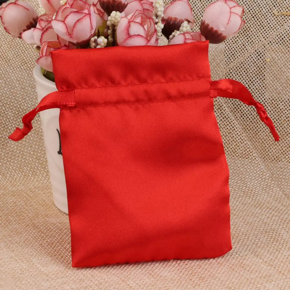 10/25/50pcs/ lot Silk Jewelry Gift Bag