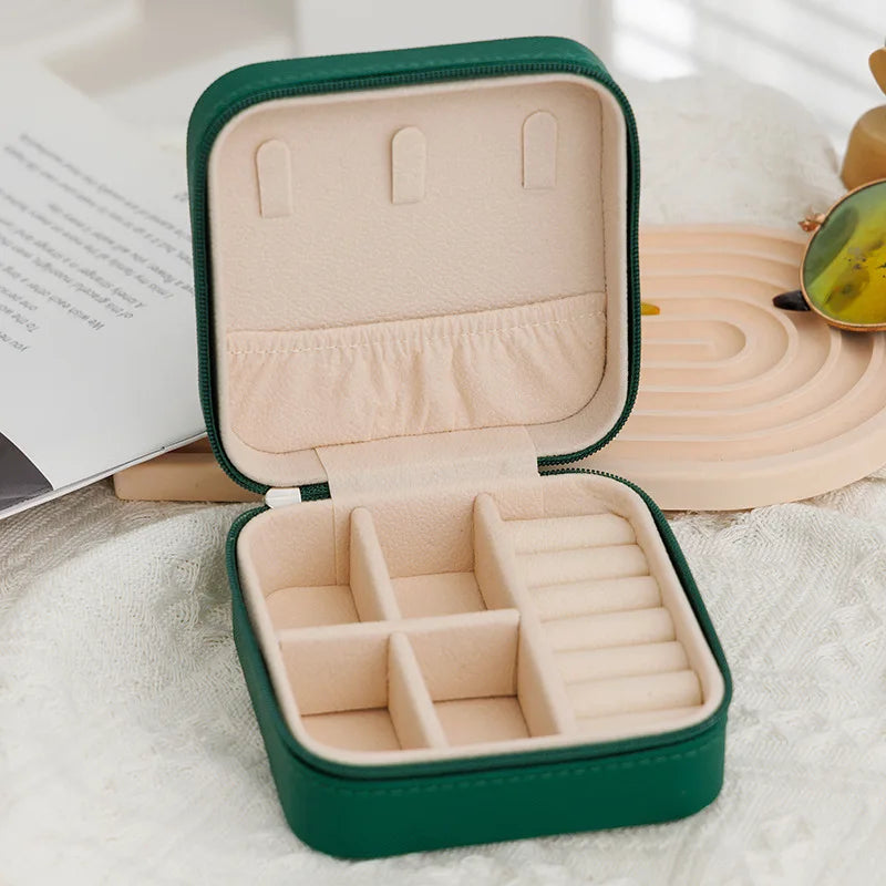 Double-layer Leather Jewlery Box