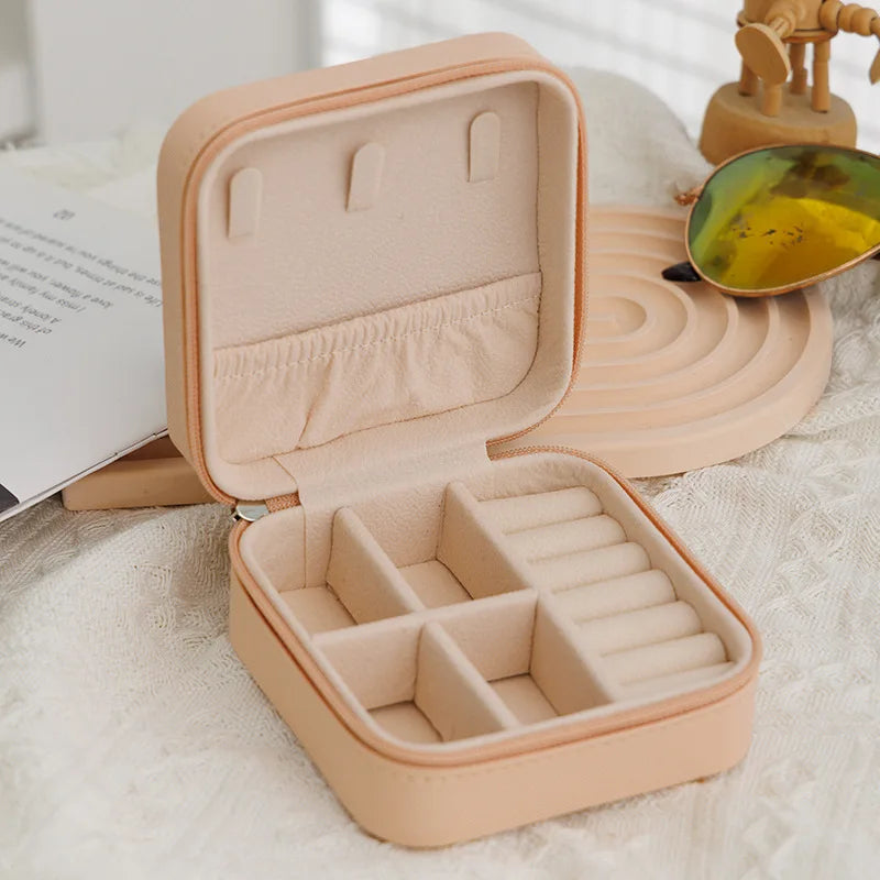 Double-layer Leather Jewlery Box