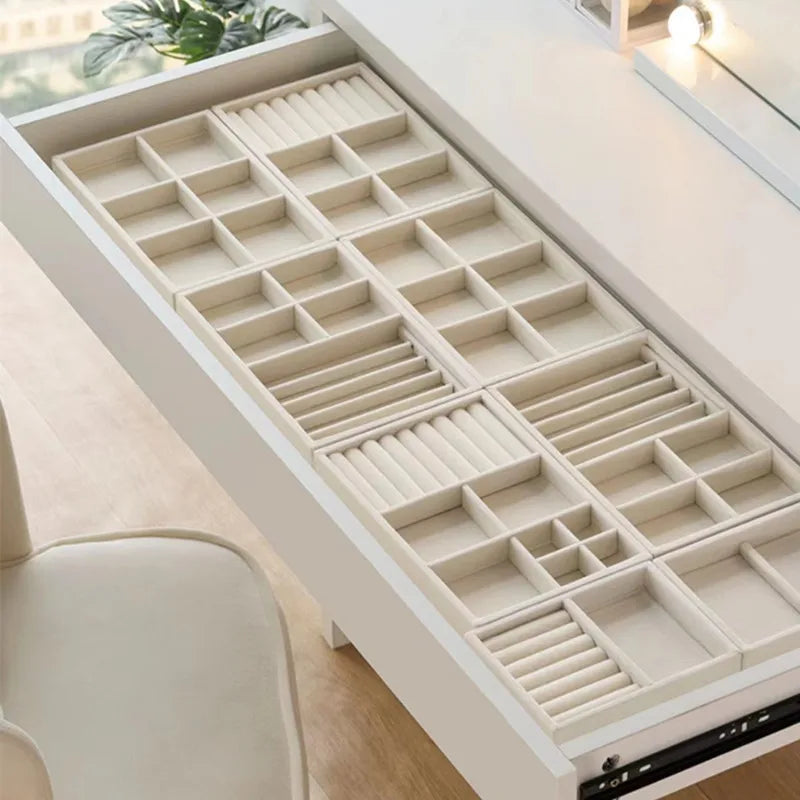 Velvet Jewelry Tray Case