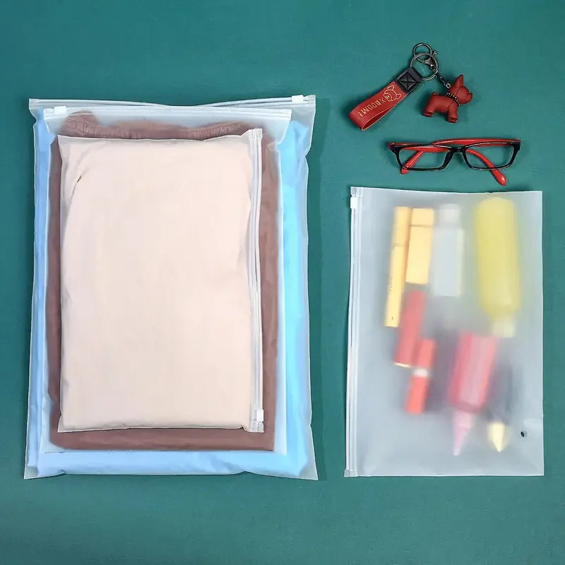 10pcs Frosted Plastic Packaging Bag