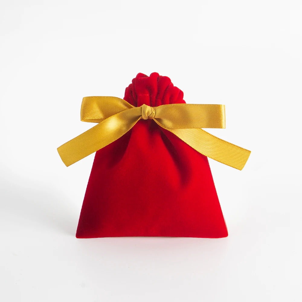 10pcs Bulk 10x12cm Jewelry Velvet Bags